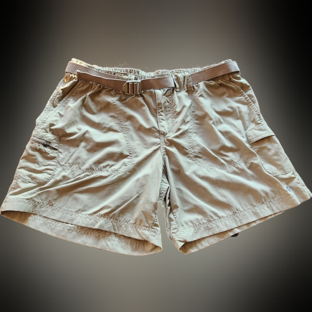 Columbia Belted Shorts, Medium, Quick-Dry, Womens